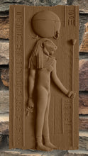 Load image into Gallery viewer, History Egyptian Sekhmet Kom Ombo Temple Sculptural wall relief www.Neo-Mfg.com 14"