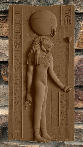 History Egyptian Sekhmet Kom Ombo Temple Sculptural wall relief www.Neo-Mfg.com 14