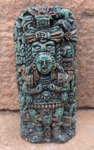Aztec Maya Mesoamerica Totem Stela carving Artifact Stelae