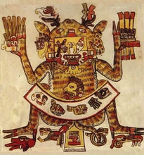 Load image into Gallery viewer, MAYAN AZTEC Tlaltlecuhtli Stone Codex Zumarraga Sculptural wall relief plaque Museum Quality www.Neo-Mfg.com 16"