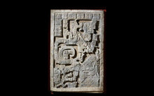 Load image into Gallery viewer, Aztec Mayan Yaxchilán Lintel 25 Sculpture 10.5" www.Neo-Mfg.com Plaque relief carving