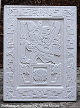 Load image into Gallery viewer, Inca Viracocha Tiwanaku Gateway sun sunkasapas condor head Sculptural wall relief plaque www.Neo-Mfg.com home decor 8.66"