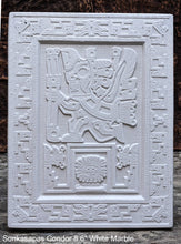 Load image into Gallery viewer, Inca Viracocha Tiwanaku Gateway sun sunkasapas condor head Sculptural wall relief plaque www.Neo-Mfg.com home decor 8.66"