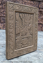 Load image into Gallery viewer, Inca Viracocha Tiwanaku Gateway sun sunkasapas Sculptural wall relief plaque www.Neo-Mfg.com home decor 8.66"