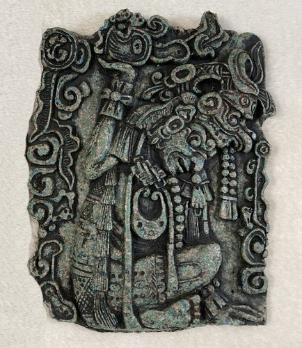 History Aztec Maya Itzamna Artifact Carved Sculpture Statue 13