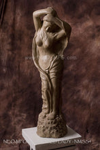 Load image into Gallery viewer, Grecian Roman Drapped lady Signature Stone Statue Sculpture 39" tall NEO-MFG