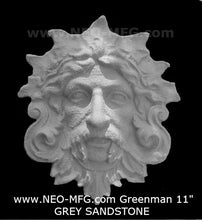Load image into Gallery viewer, Nature Garden Greenman Sculpture Plaque 11" Neo-Mfg