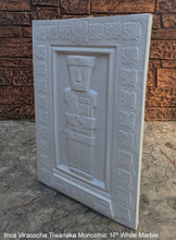 Load image into Gallery viewer, Inca Viracocha Tiwanaku monolithic Sculptural wall relief plaque 17" www.Neo-Mfg.com