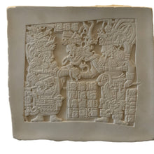 Load image into Gallery viewer, Aztec Mayan Lintel 14 Yaxchilan Plaque Artifact Sculpture www.Neo-Mfg.com home decor
