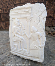 Load image into Gallery viewer, Egyptian prince fragment tomb wall plaque Sculpture art 7.5" www.Neo-Mfg.com home decor
