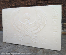 Load image into Gallery viewer, Egyptian Horus tomb fragment Plaque Artifact Sculpture 11" www.Neo-Mfg.com Ramses