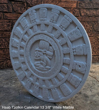 Load image into Gallery viewer, MAYAN AZTEC Haab Tzolkin CALENDAR Sculptural wall relief plaque 13 3/8" Museum Quality www.Neo-Mfg.com