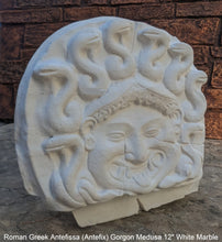 Load image into Gallery viewer, History Roman Greek Antefissa (Antefix) Medusa Gorgon Artifact Carved Sculpture Statue 12" www.Neo-Mfg.com