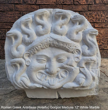 Load image into Gallery viewer, History Roman Greek Antefissa (Antefix) Medusa Gorgon Artifact Carved Sculpture Statue 12" www.Neo-Mfg.com
