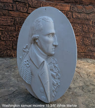 Load image into Gallery viewer, George Washington samuel mcintire 15 3/8" sculpture www.Neo-Mfg.com wall plaque relief Museum reproduction