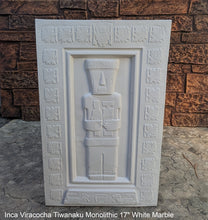 Load image into Gallery viewer, Inca Viracocha Tiwanaku monolithic Sculptural wall relief plaque 17" www.Neo-Mfg.com