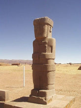 Load image into Gallery viewer, Inca Viracocha Tiwanaku monolithic Sculptural wall relief plaque 17" www.Neo-Mfg.com