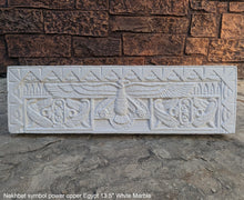 Load image into Gallery viewer, Egyptian Nekhbet symbol of power of upper Egypt Frieze fragment Sculpture reproduction art 13.5" www.Neo-Mfg.com home decor