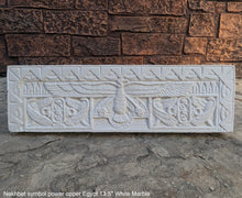 Load image into Gallery viewer, Egyptian Nekhbet symbol of power of upper Egypt Frieze fragment Sculpture reproduction art 13.5" www.Neo-Mfg.com home decor