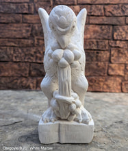 Load image into Gallery viewer, Gargoyle mythical sculpture statue wall plaque www.NEO-MFG.com 9.75" winged