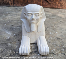 Load image into Gallery viewer, Egyptian SPHINX of Ammenemes II Artifact Carved Sculpture Statue 7.75&quot; ww.Neo-Mfg.com Home decor
