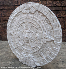 Load image into Gallery viewer, Aztec Mayan Calendar high detail Artifact Carved Sculpture Statue 14" www.Neo-Mfg.com