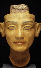 Load image into Gallery viewer, Egyptian Nefertitti bust wall mount relief Sculpture statue 8.75" www.Neo-Mfg.com Museum Reproduction