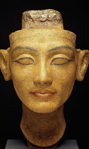 Egyptian Nefertitti bust wall mount relief Sculpture statue www.Neo-Mfg.com Museum Reproduction