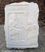 Load image into Gallery viewer, Egyptian prince fragment tomb wall plaque Sculpture art 7.5" www.Neo-Mfg.com home decor