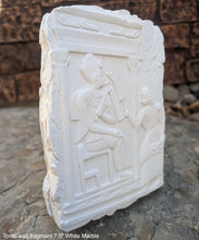 Load image into Gallery viewer, Egyptian prince fragment tomb wall plaque Sculpture art 7.5" www.Neo-Mfg.com home decor
