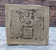 Load image into Gallery viewer, Aztec Mayan Lintel 14 Yaxchilan Plaque Artifact Sculpture www.Neo-Mfg.com home decor