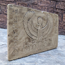 Load image into Gallery viewer, Egyptian Horus tomb fragment Plaque Artifact Sculpture 11" www.Neo-Mfg.com Ramses
