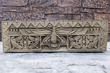 Load image into Gallery viewer, Egyptian Nekhbet symbol of power of upper Egypt Frieze fragment Sculpture reproduction art 13.5" www.Neo-Mfg.com home decor