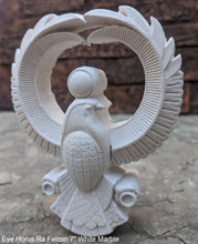 Load image into Gallery viewer, Egyptian Eye Horus Ra Falcon artifact carving sculpture statue 7" www.NEO-MFG.com