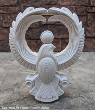 Load image into Gallery viewer, Egyptian Eye Horus Ra Falcon artifact carving sculpture statue 7" www.NEO-MFG.com