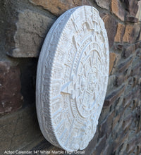 Load image into Gallery viewer, Aztec Mayan Calendar high detail Artifact Carved Sculpture Statue 14" www.Neo-Mfg.com