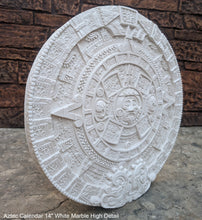 Load image into Gallery viewer, Aztec Mayan Calendar high detail Artifact Carved Sculpture Statue 14" www.Neo-Mfg.com