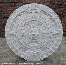 Load image into Gallery viewer, Aztec Mayan Calendar high detail Artifact Carved Sculpture Statue 14" www.Neo-Mfg.com