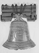 Load image into Gallery viewer, Liberty Bell Philadelphia, USA Tourist Travel Souvenir 3D Wall Decor Hand Crafted relief art www.Neo-Mfg.com home decor 13&quot;
