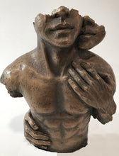 Load image into Gallery viewer, Nude couple embrace sculpture wall plaque high relief www.NEO-MFG.com 12"