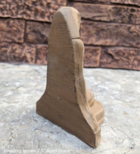 Load image into Gallery viewer, Egyptian kneeling female carving sculpture statue bookend revival Peinlich 7.5" www.NEO-MFG.com sold as one - each