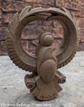 Load image into Gallery viewer, Egyptian Eye Horus Ra Falcon artifact carving sculpture statue 7" www.NEO-MFG.com