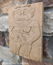 Load image into Gallery viewer, Egyptian BES tomb fragment Plaque Artifact Sculpture 7.25" www.Neo-Mfg.com