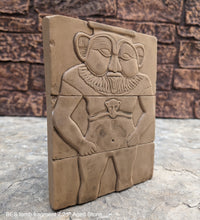 Load image into Gallery viewer, Egyptian BES tomb fragment Plaque Artifact Sculpture 7.25" www.Neo-Mfg.com