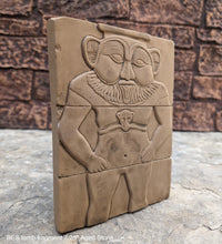 Load image into Gallery viewer, Egyptian BES tomb fragment Plaque Artifact Sculpture 7.25" www.Neo-Mfg.com