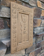 Load image into Gallery viewer, Inca Viracocha Tiwanaku monolithic Sculptural wall relief plaque 17" www.Neo-Mfg.com
