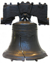 Load image into Gallery viewer, Liberty Bell Philadelphia, USA Tourist Travel Souvenir 3D Wall Decor Hand Crafted relief art www.Neo-Mfg.com home decor 13&quot;

