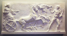 Load image into Gallery viewer, Greek Roman Eos Aurora chariot Sculpture museum reproduction art 13.75" www.Neo-Mfg.com Barbedienne replica