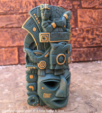 Load image into Gallery viewer, History Aztec Maya Chacmool Jaguar glyph Artifact mask Sculpture Statue www.Neo-Mfg.com 8"