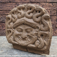 Load image into Gallery viewer, History Roman Greek Antefissa (Antefix) Medusa Gorgon Artifact Carved Sculpture Statue 12" www.Neo-Mfg.com